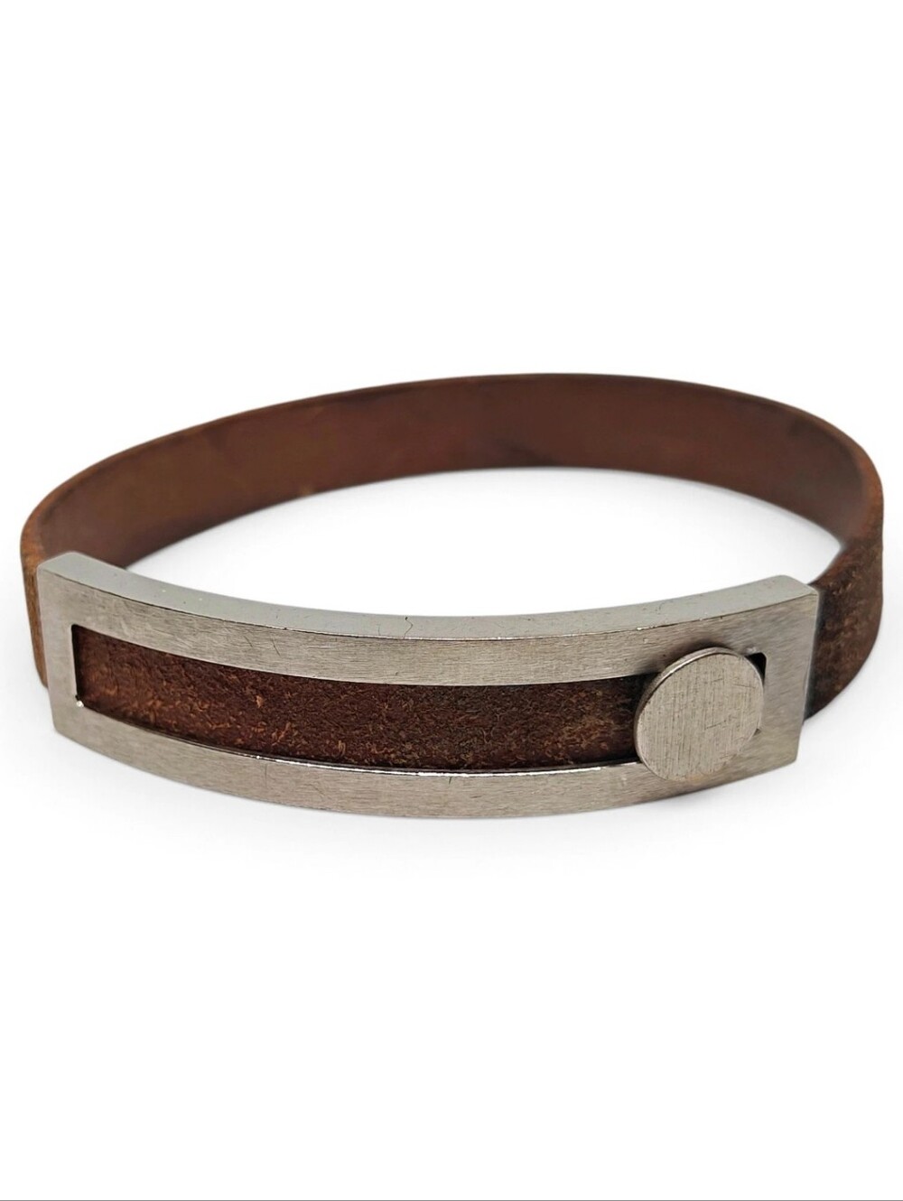 Authentic Hermes Pousse Pousse Leather Bracelet